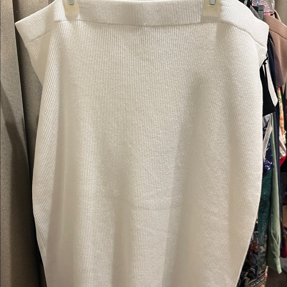 NWT Ava & Viv White Skirt